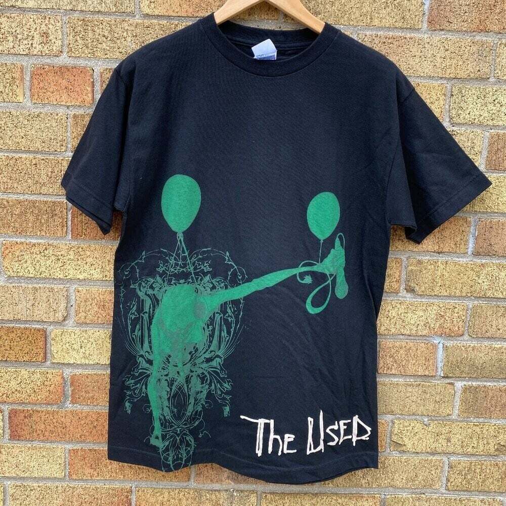 Vintage 90s The Used Band Graphic T Shirt Medium